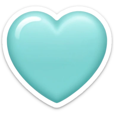 Tiffany blue sticker