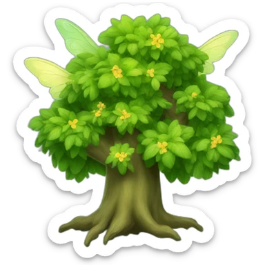 Tree fairies sticker