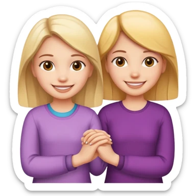 Ponle una niña a su lado sticker