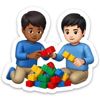 2 boy Lego sets and all I need to know about this game are they all black brown sticker