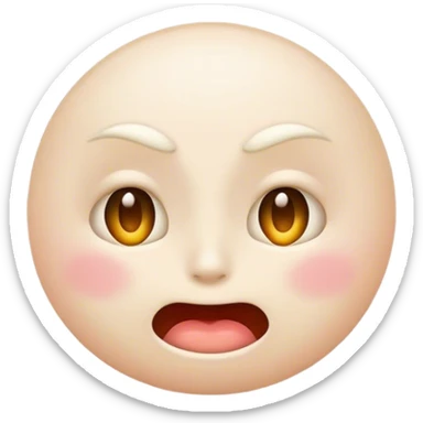 the most fucked up weird ass emoji ever sticker