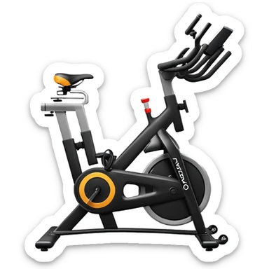 Peloton stationary bike sticker