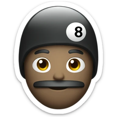 8 ball sticker