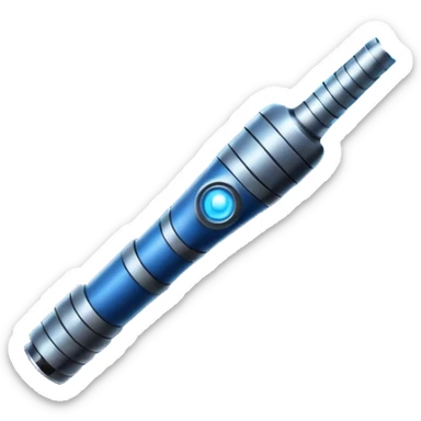 high tech space energy lightsaber sticker