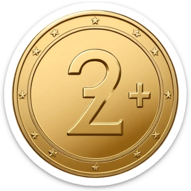 Minimal line-art icon of a single coin with a pound sign (£) in the middle, clean modern style, front-facing, simple outlines, no background, transparent, represents “income / profit / earnings sticker