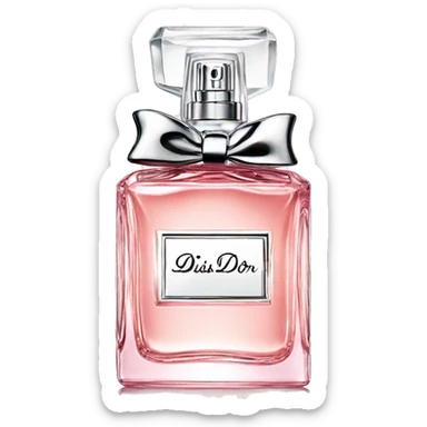 Miss dior perfume sticker