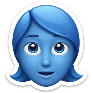 Make exactly as the cross is. Make the blue a little darker. ☩ The emoji is for X sticker