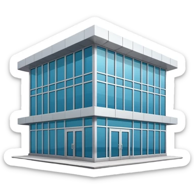 gym facade sticker