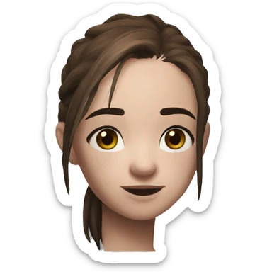 Ellie the last of us Little bit dezoom sticker