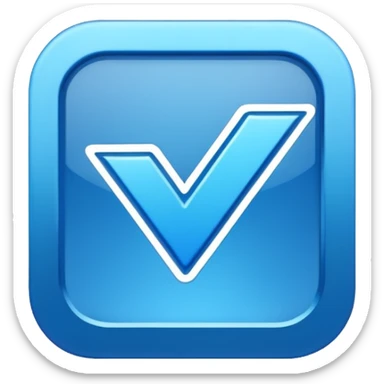 2Insígnia de verificado azul de roblox sticker