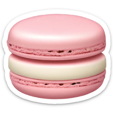 Light pink macaron sticker