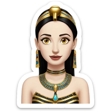 Emma dumont as an Egyptian goodness sticker