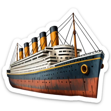 Make the Titanic sticker