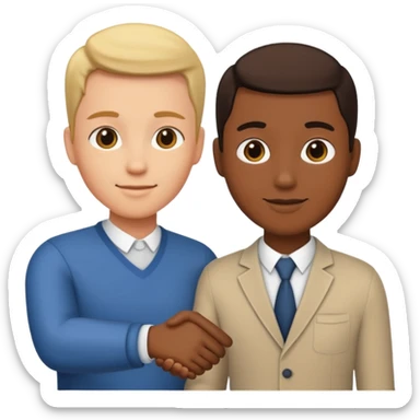 67 handshake sticker