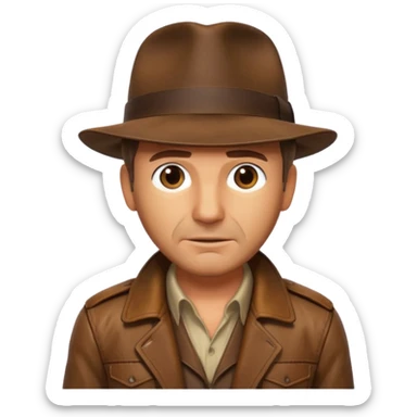 Indiana Jones sticker