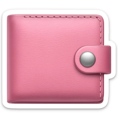 Baby pink wallet vs sticker