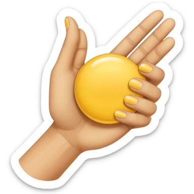 asia handholded fen without a person sticker