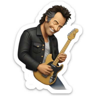 bruce springsteen sticker
