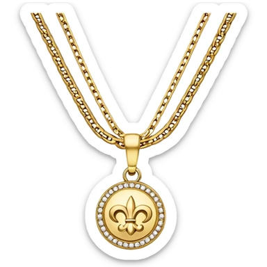 Juicy couture necklace sticker