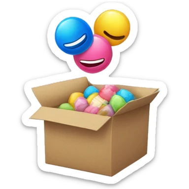 gars qui jete un paquet de bonbon a la poubelle sticker