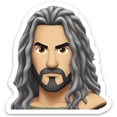 jason mamoa serious sticker