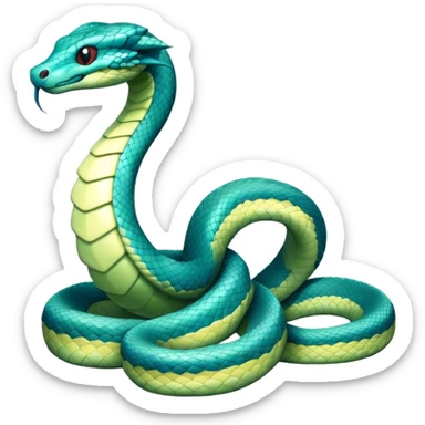 Seviper-Dragonair-Snake-hybrid, full body sticker