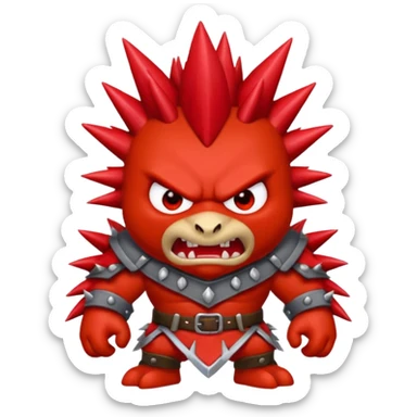 Troop master grimm from hollow knight sticker