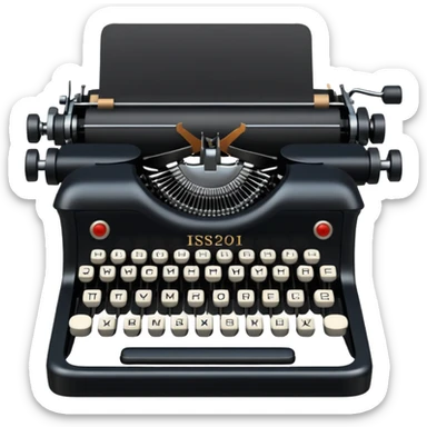 Typewriters were mechanical or electromechanical devices used for writing before the invention of modern computers and word processors. By pressing the keys, letters and characters were stamped onto paper with ink from a ribbon sticker