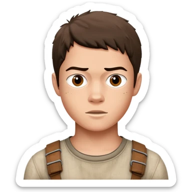 Thomas from The Maze Runner sticker