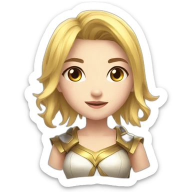 league of legends lux sticker