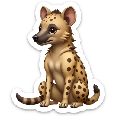 Hyena Body sticker
