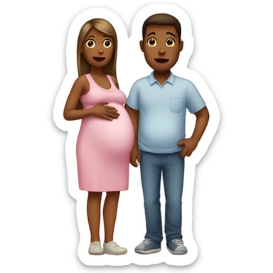 difficult pregnancy  sticker