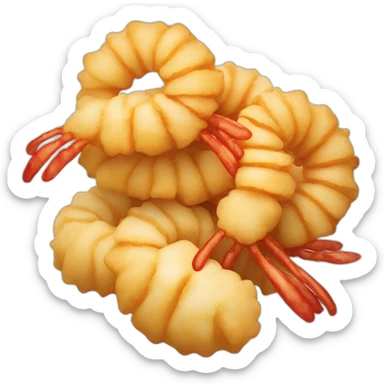 tempura crevette sticker