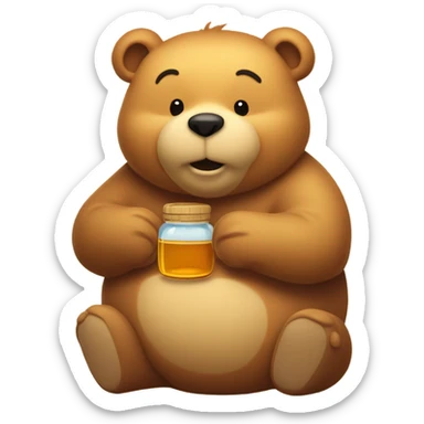 russian winnie the pooh sticker