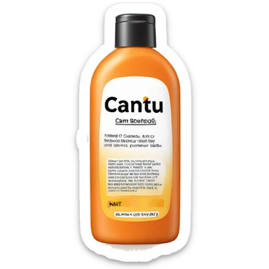 narrow bottle of hair conditioner with a label that says cantu sticker