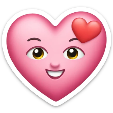 cute heart sticker