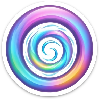 magical portal sticker