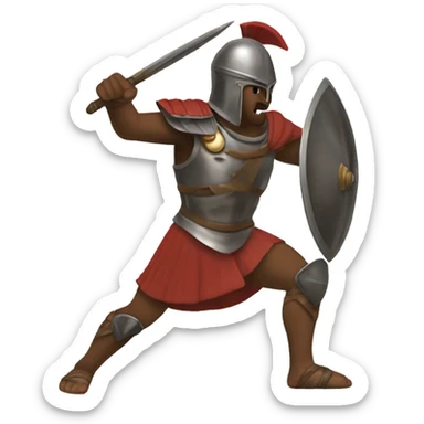 Lance d’Hoplite droite  sticker