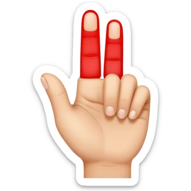 I want an emoji that looks like 🤌🏻👌🏻🤏🏻but i want that the the middle vinger touches the tumb and the other vingers dont. sticker