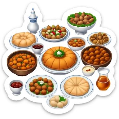 Iftar in türkiye İstanbul sticker