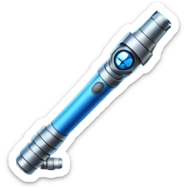 high tech space energy lightsaber sticker