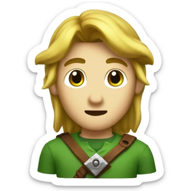 Link ocarina  sticker