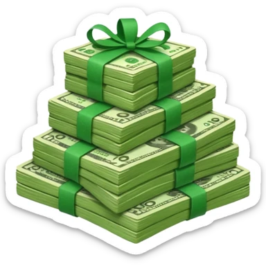 pounds money sticker