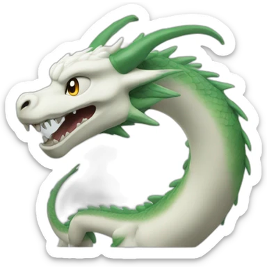 Haku dragon sticker