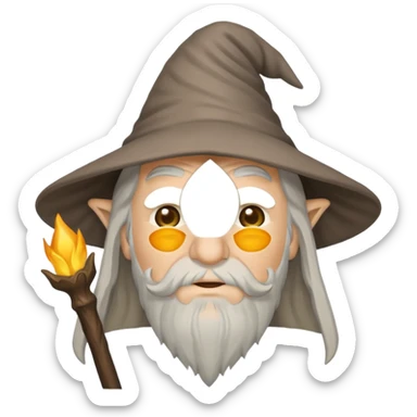 Gandalf emoji sticker