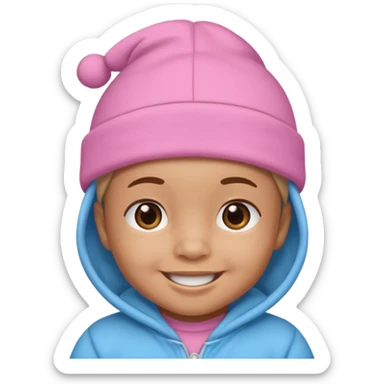 Just a simple word 'Chulo Baby' sticker