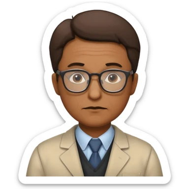 la casa de papel the professor  sticker