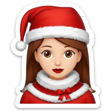 gere uma rena de natal sticker