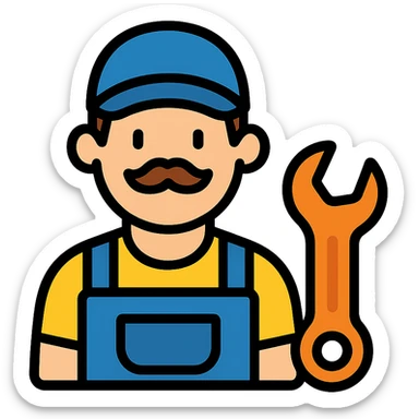 mechanic sticker