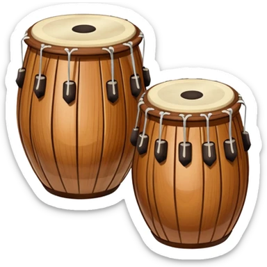 Indian tabla two sticker
